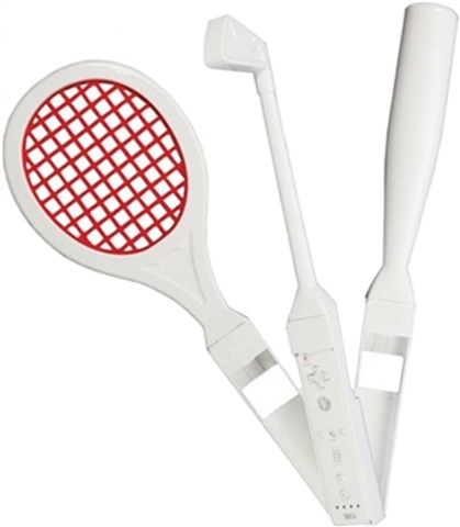 Value Wii Accessory Pack (golf/tennis/bat)